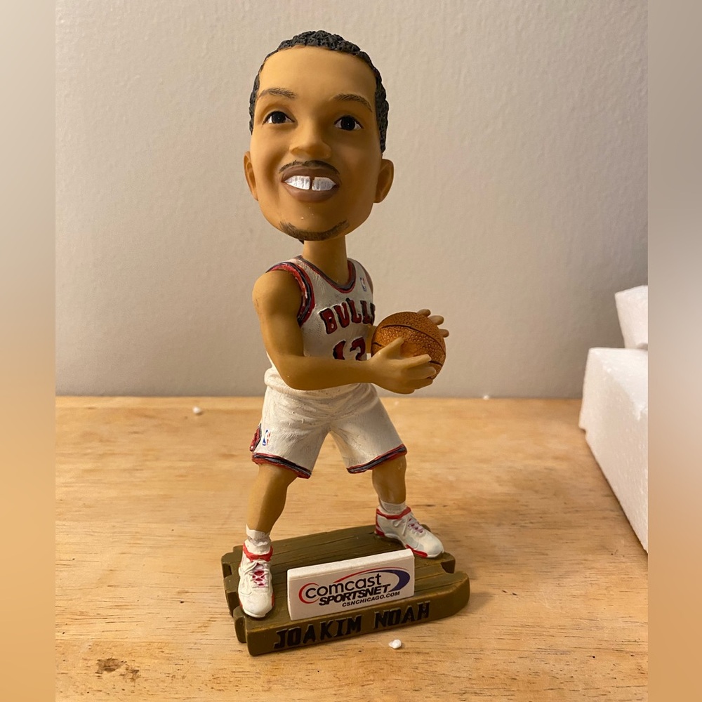 Chicago Bulls SGA Joakim Noah bobblehead. New in box.